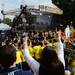 Fans watch a live broadcast of ESPN's "College GameDay" on the University of Michigan campus on Saturday, September 7, 2013. Melanie Maxwell | AnnArbor.com